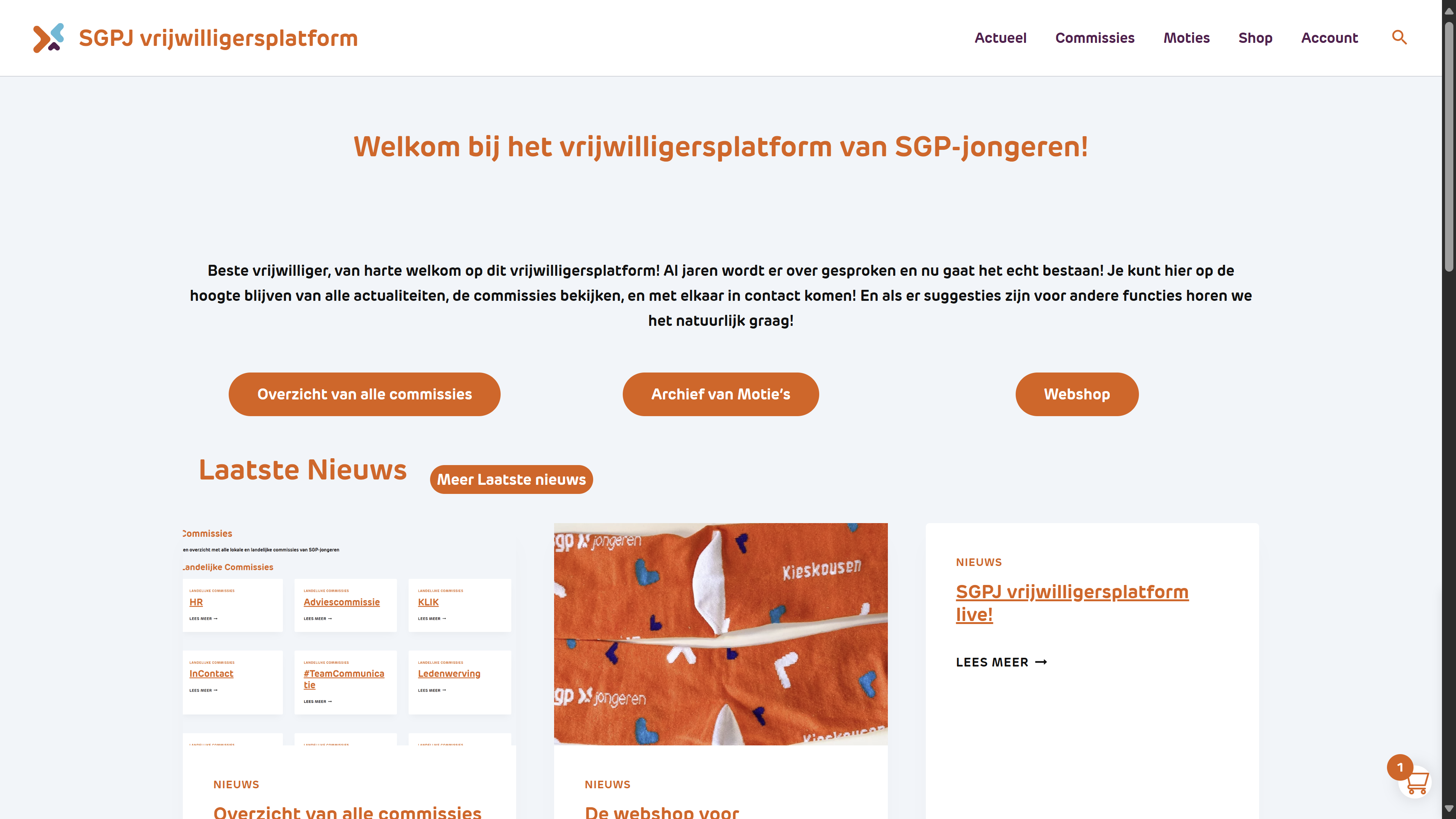 Vrijwilligersplatform SGPJ Jongeren
